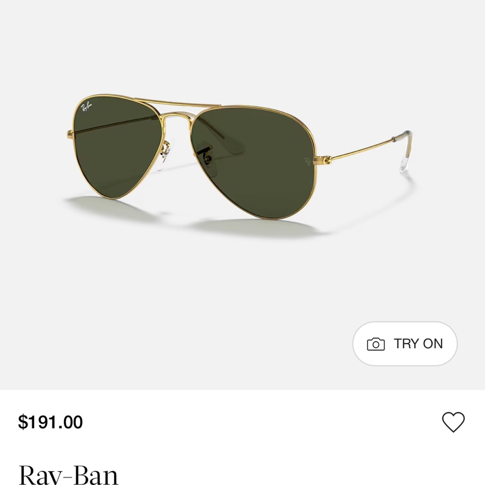 Ray-Ban Classic Gold Aviators